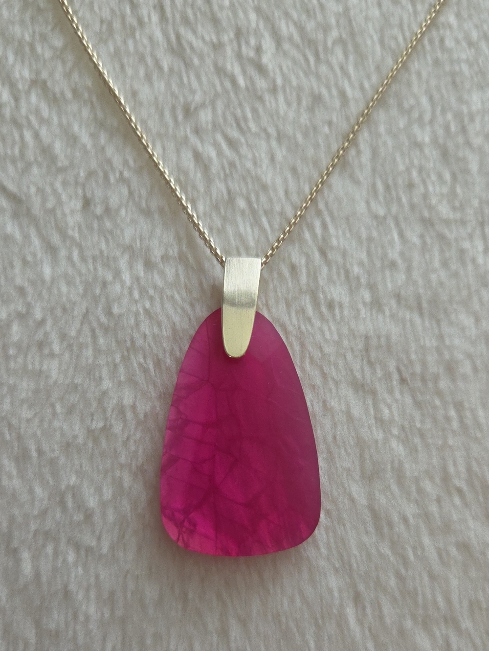 Kendra Scott Maeve Necklace Azalea Illusion Pink Gold Long Adjustable New NWT